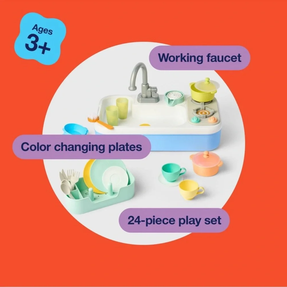 Kitchen Sink Play Set - Gigglescape™